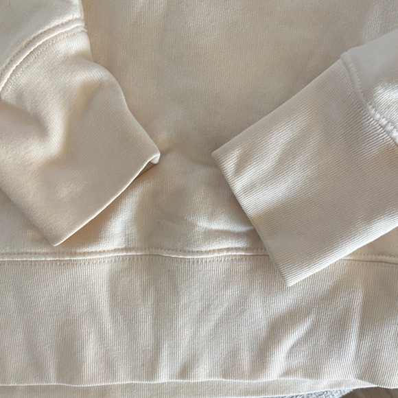 Tory Burch HEAVY FRENCH TERRY HEART LOGO CREWNECK - Picture 3 of 4